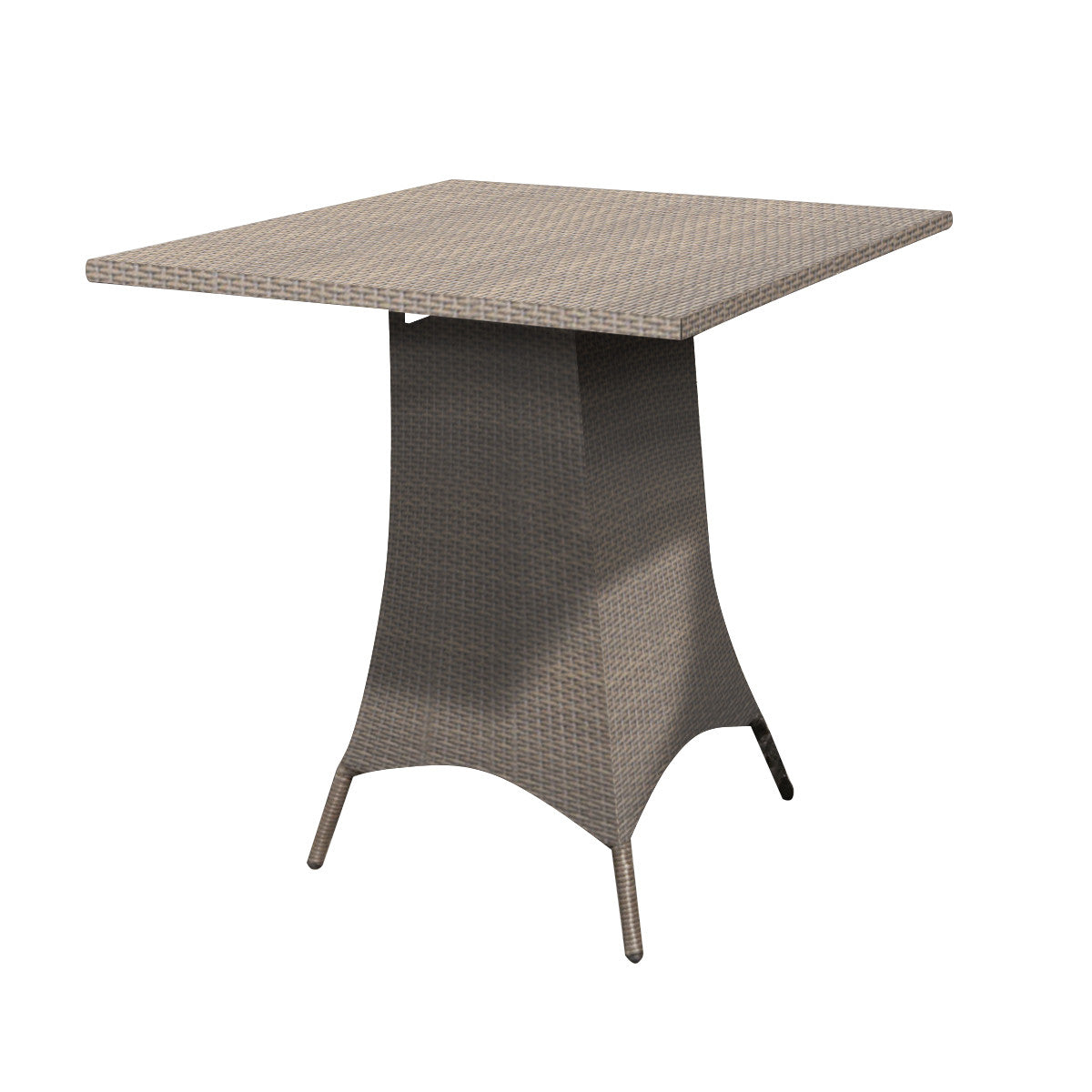Forever Patio Universal Woven Bar Height Table - Premium Weave