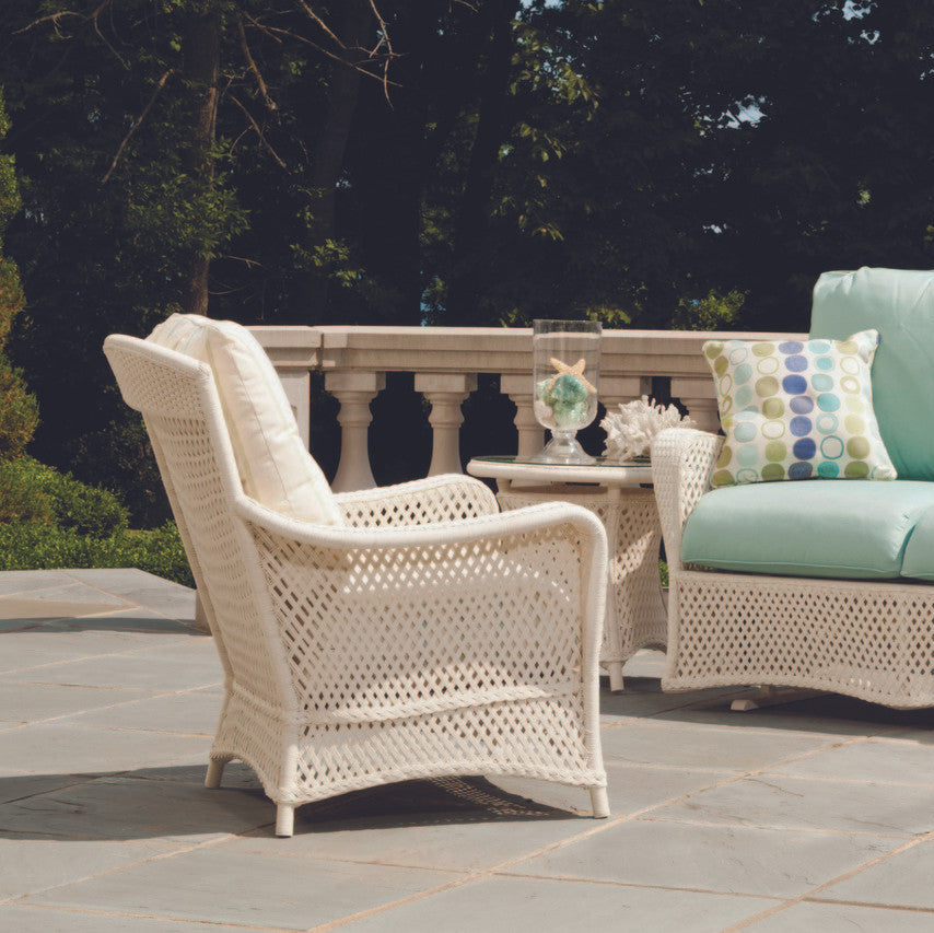 Lloyd Flanders Grand Traverse Wicker Outdoor Lounge Chair