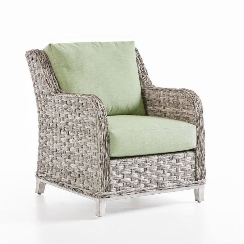 South Sea Rattan Grand Isle Wicker Outdoor Club Chair