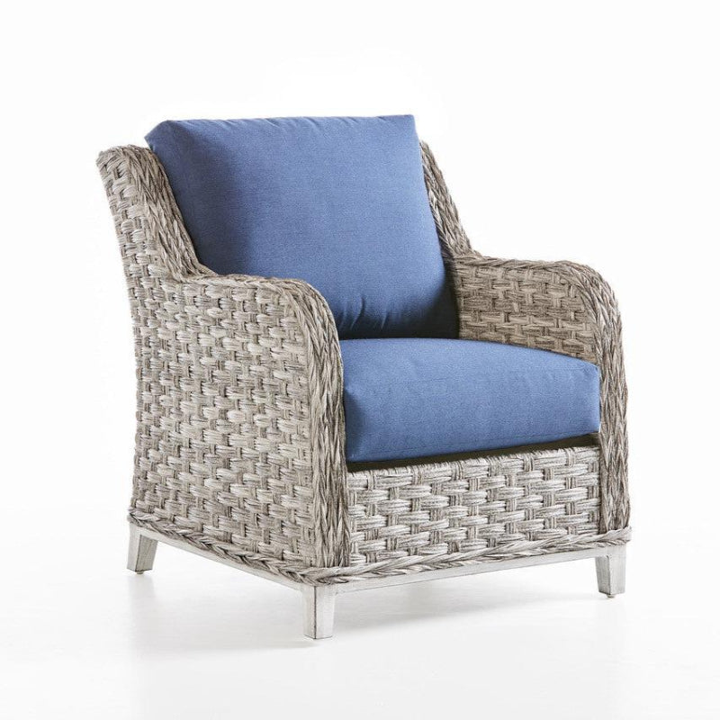 South Sea Rattan Grand Isle Wicker Outdoor Club Chair