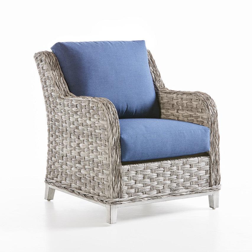 South Sea Rattan Grand Isle Resin Wicker Outdoor Club Chair
