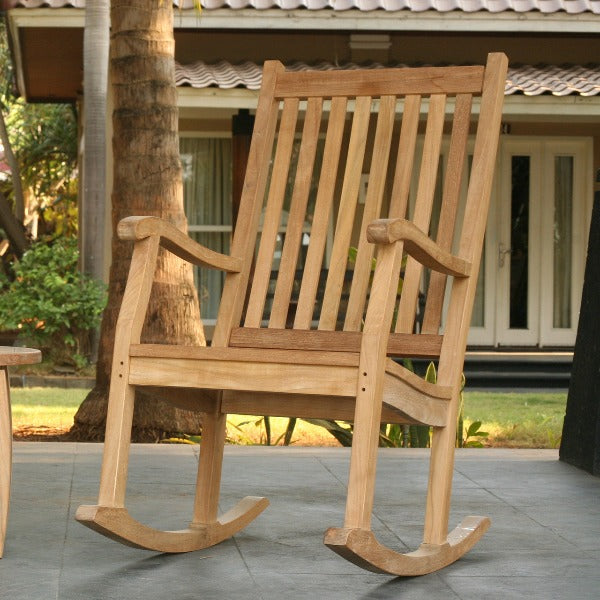 Tortuga Outdoor Jakarta Teak Rocking Chairs (Set of 2)
