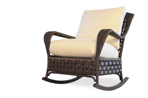 Replacement Cushions for Lloyd Flanders Haven  Wicker Lounge Rocker
