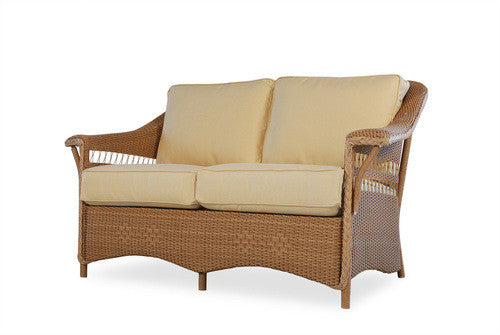 Replacement Cushions for Lloyd Flanders Nantucket Wicker Love Seat