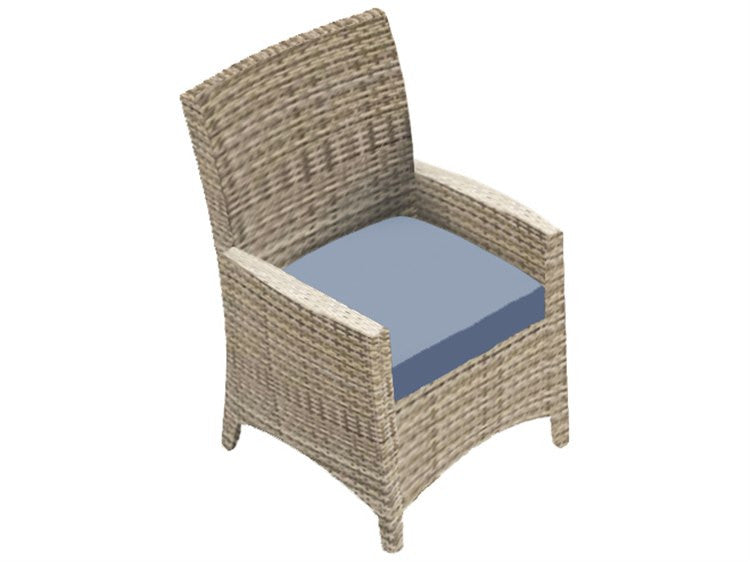 Replacement Cushions for Forever Patio Cavalier Wicker Dining Arm Chair