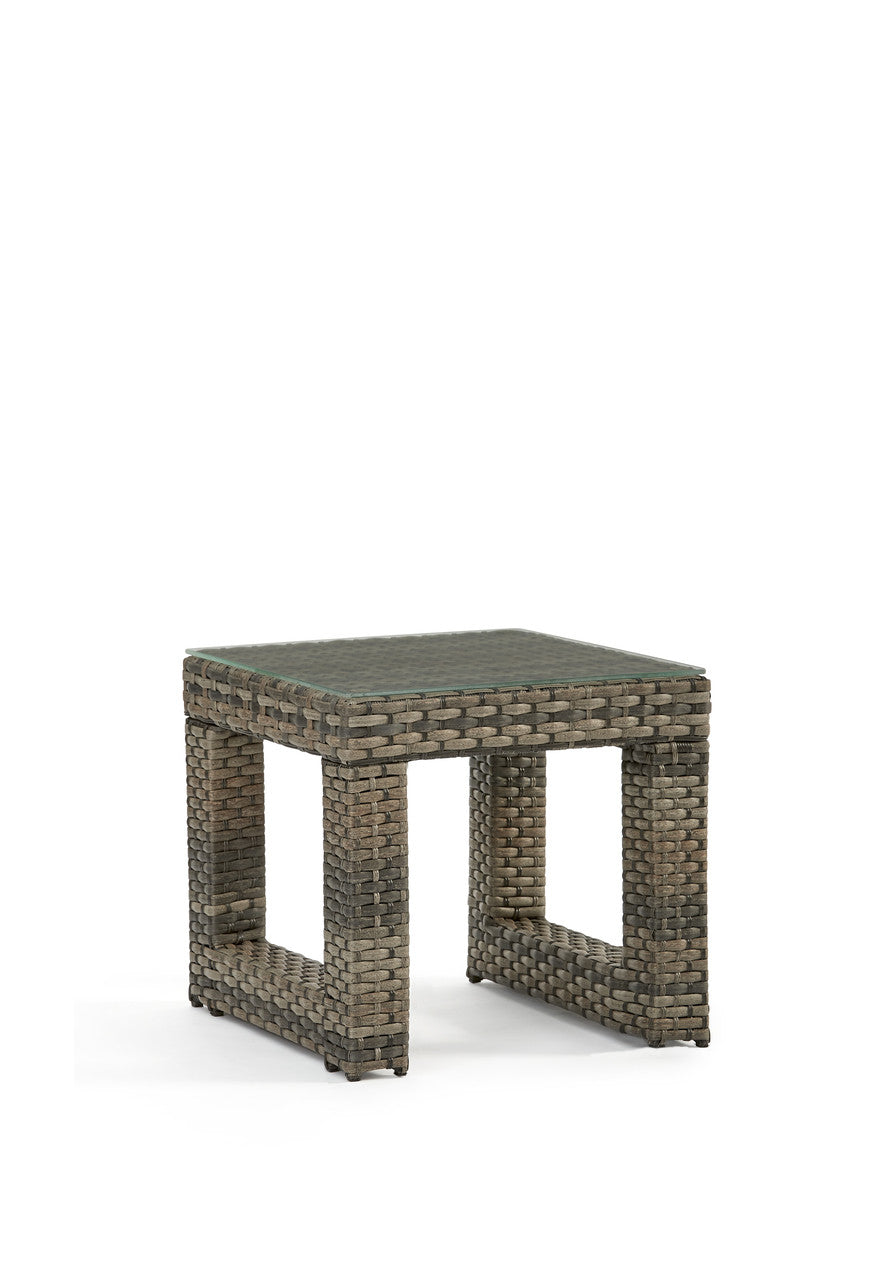 South Sea Rattan New Java Resin Wicker Outdoor End Table
