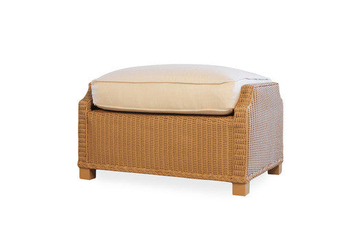Replacement Cushions for Lloyd Flanders Hamptons Wicker Ottoman