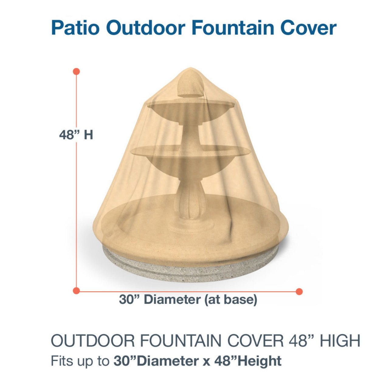 Budge Industries All Seasons Fountain Cover
