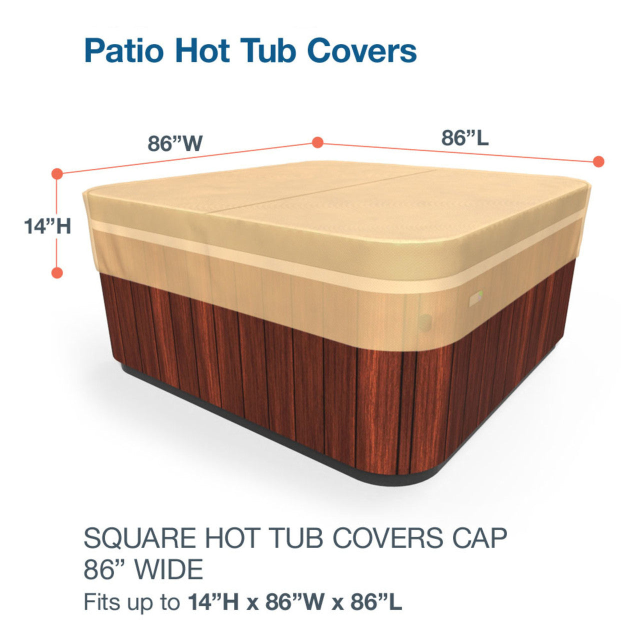 Budge Industries All Seasons Hot Tub Cover - Medium