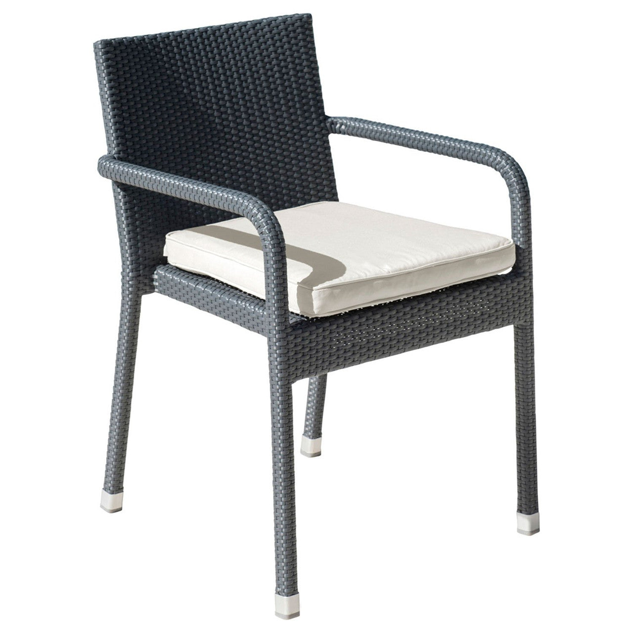 Panama Jack Onyx Stackable Arm Chair with Cushion