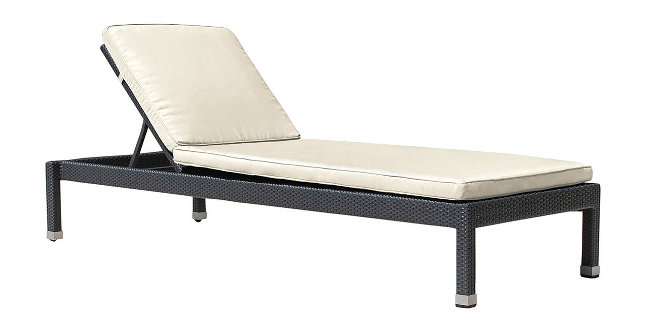 Panama Jack Onyx Chaise Lounge with Cushion