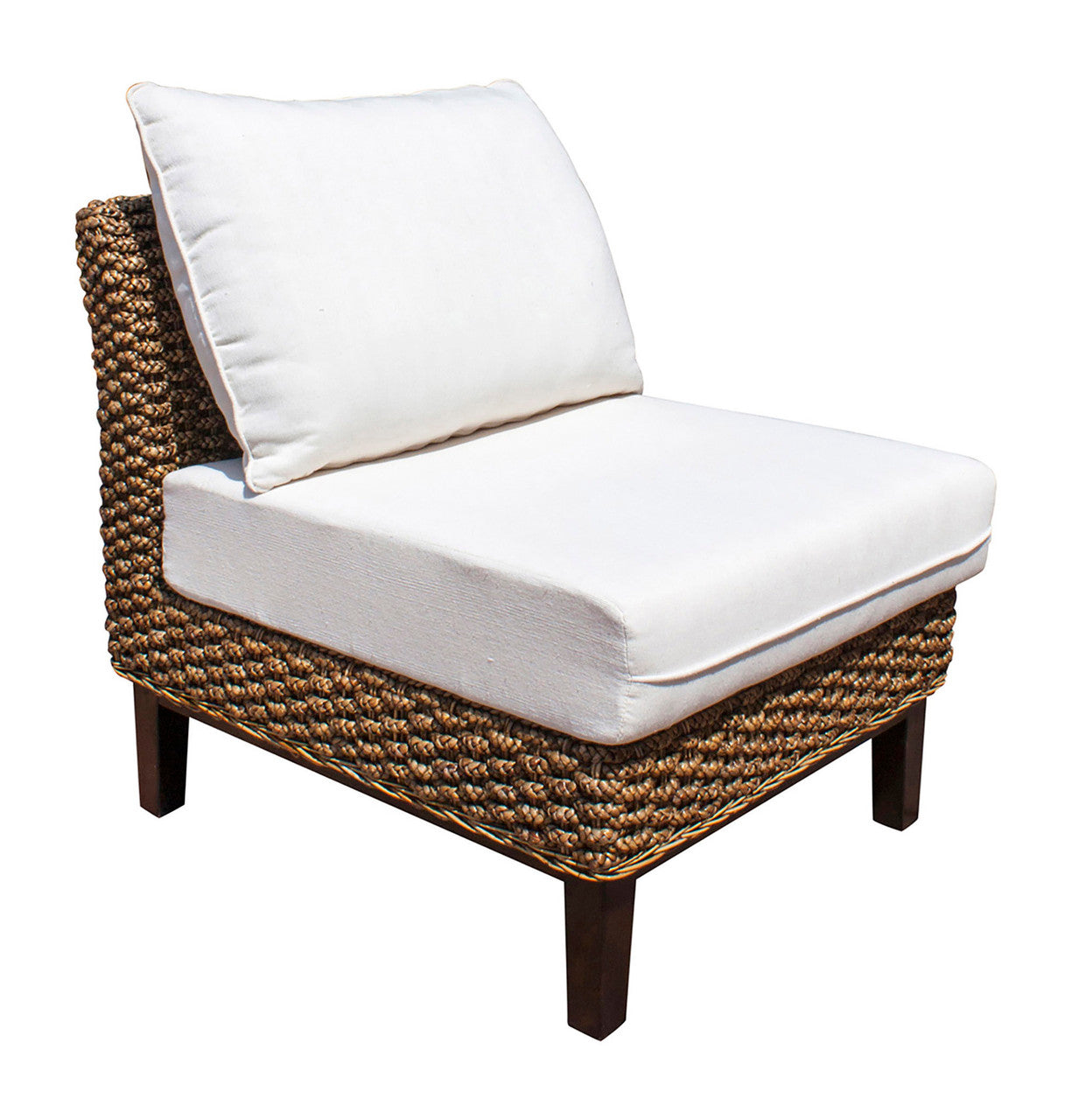 Panama Jack Sanibel Armless Chair with Cushion
