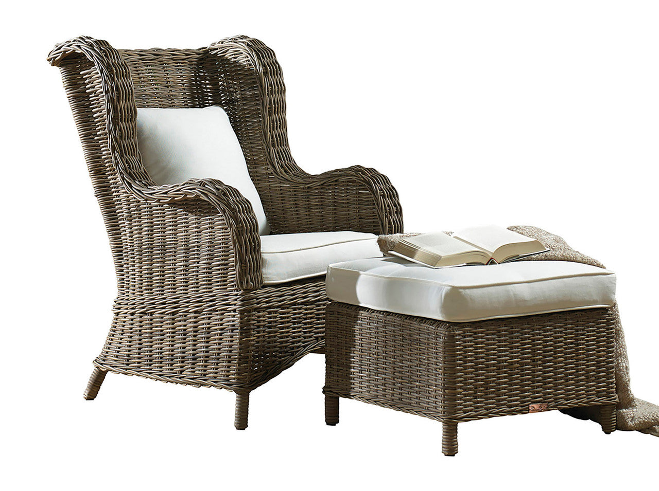 Panama Jack Exuma 2 PC Occasional Chair with Cushions