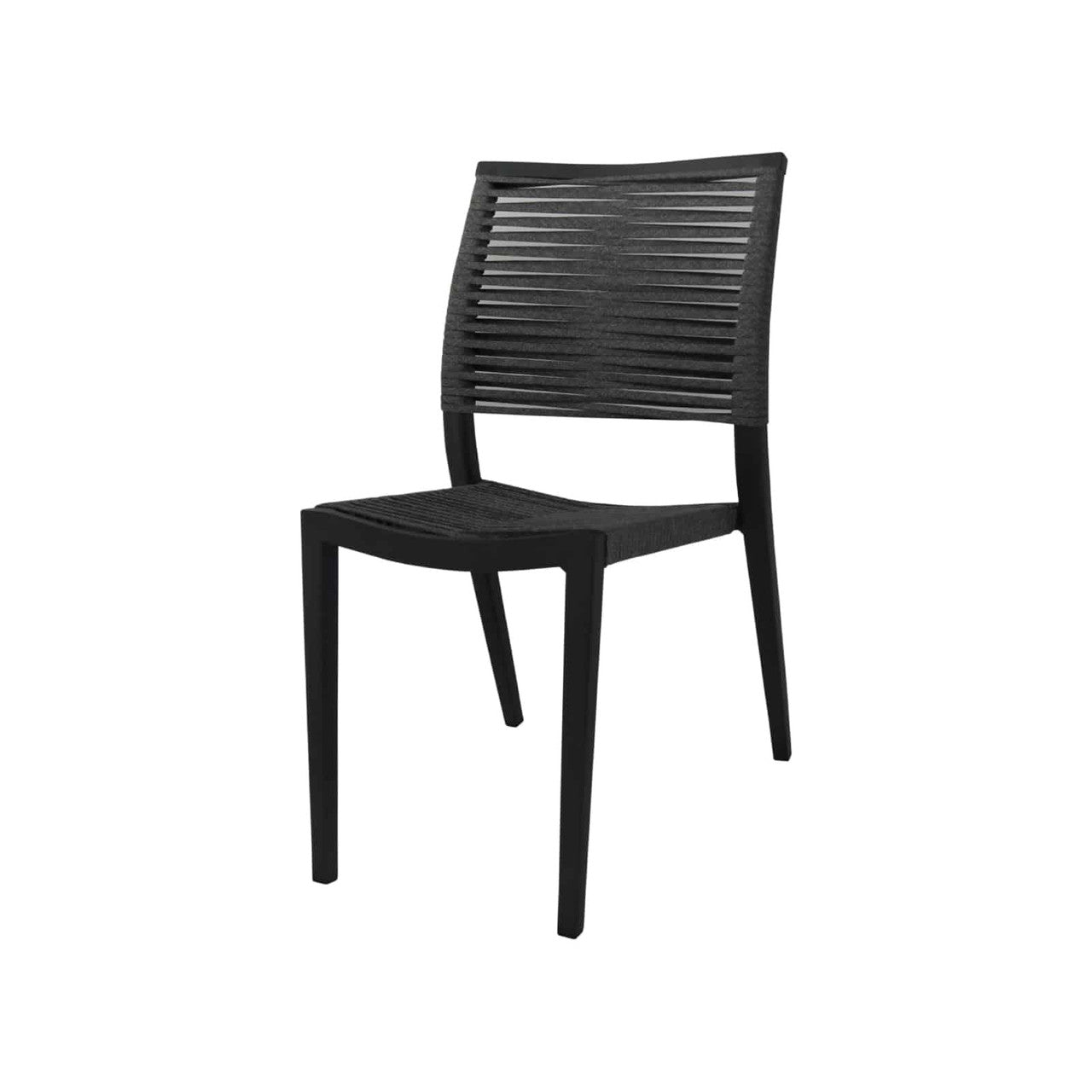 Source Furniture Chloe Rope Dining Side Armless Chair