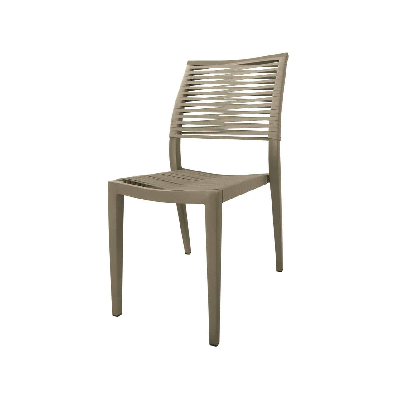 Source Furniture Chloe Rope Dining Side Armless Chair