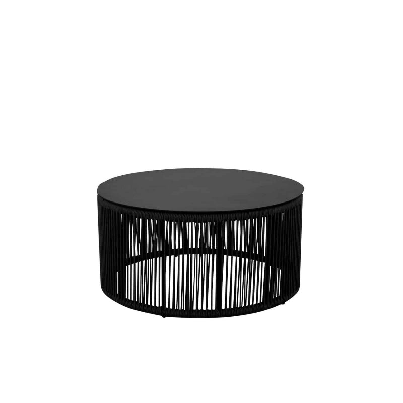 DecoScape Skye Aluminum Outdoor Small Round Coffee Table