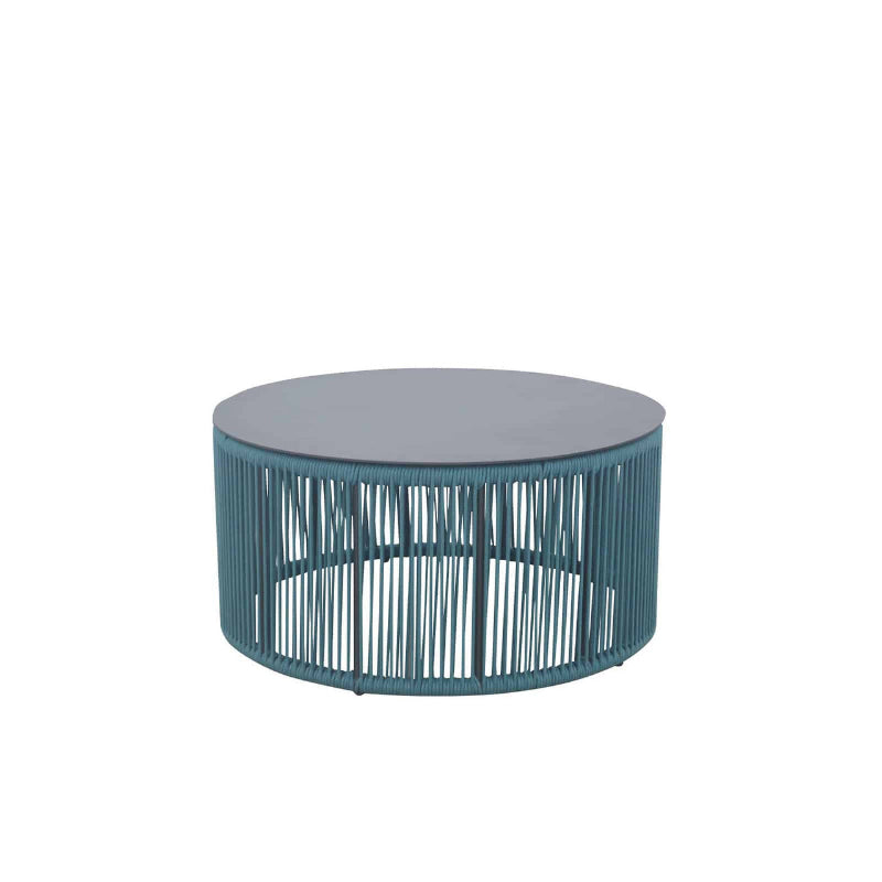 DecoScape Skye Aluminum Outdoor Small Round Coffee Table