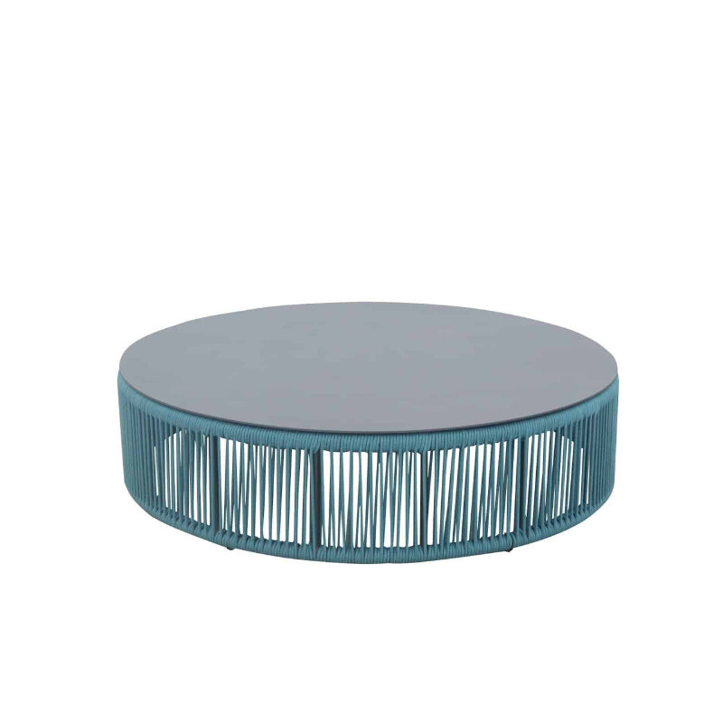 DecoScape Skye Aluminum Outdoor Round Coffee Table