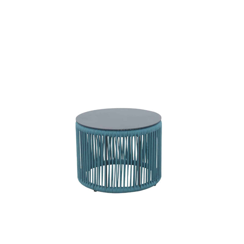 DecoScape Skye Aluminum Outdoor Round Side Table