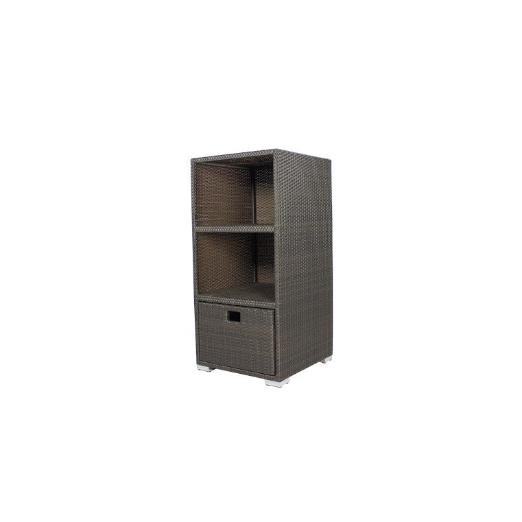 Source Furniture Zen Wicker Towel Storage Cabinet