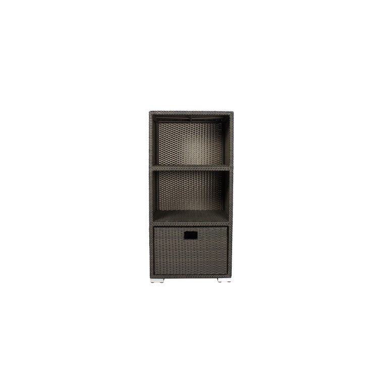 Outdoor wicker towel discount storage