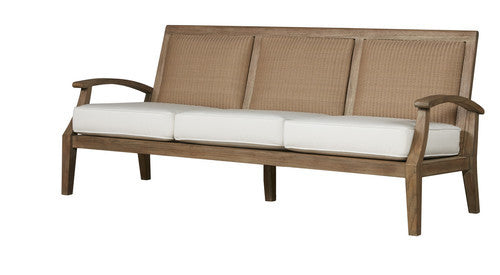 Replacement Cushions for Lloyd Flanders Wildwood Teak Sofa