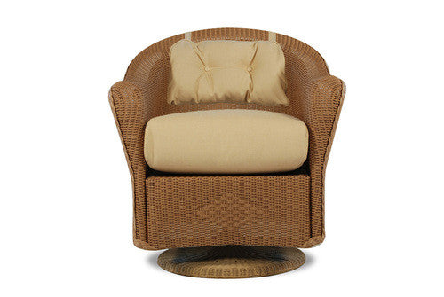 Replacement Cushions for Lloyd Flanders Reflections Wicker Swivel Dining Chair w/ Back Pad