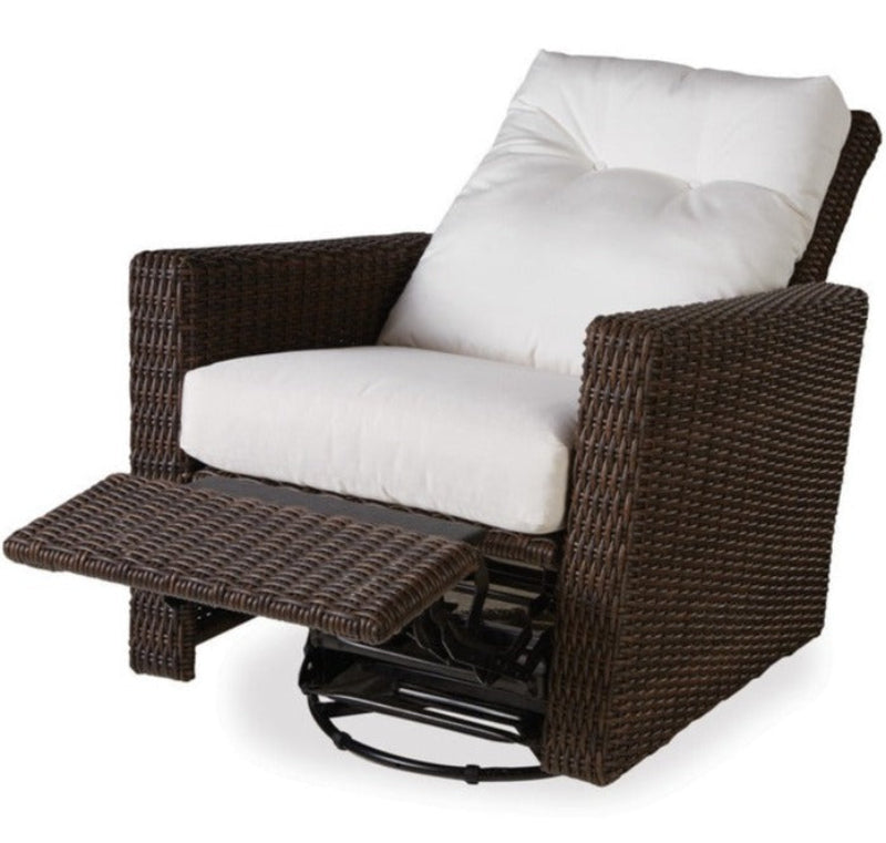 Lloyd Flanders Mesa Woven Vinyl Outdoor Glider Recliner