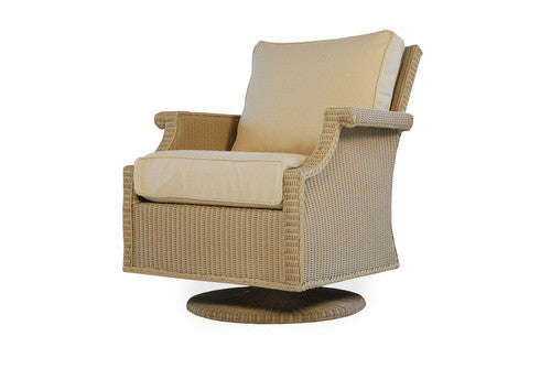Replacement Cushions for Lloyd Flanders Hamptons Wicker Swivel Rocker Lounge Chair