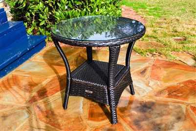 Tortuga Outdoor Sea Pines Resin Wicker End Table