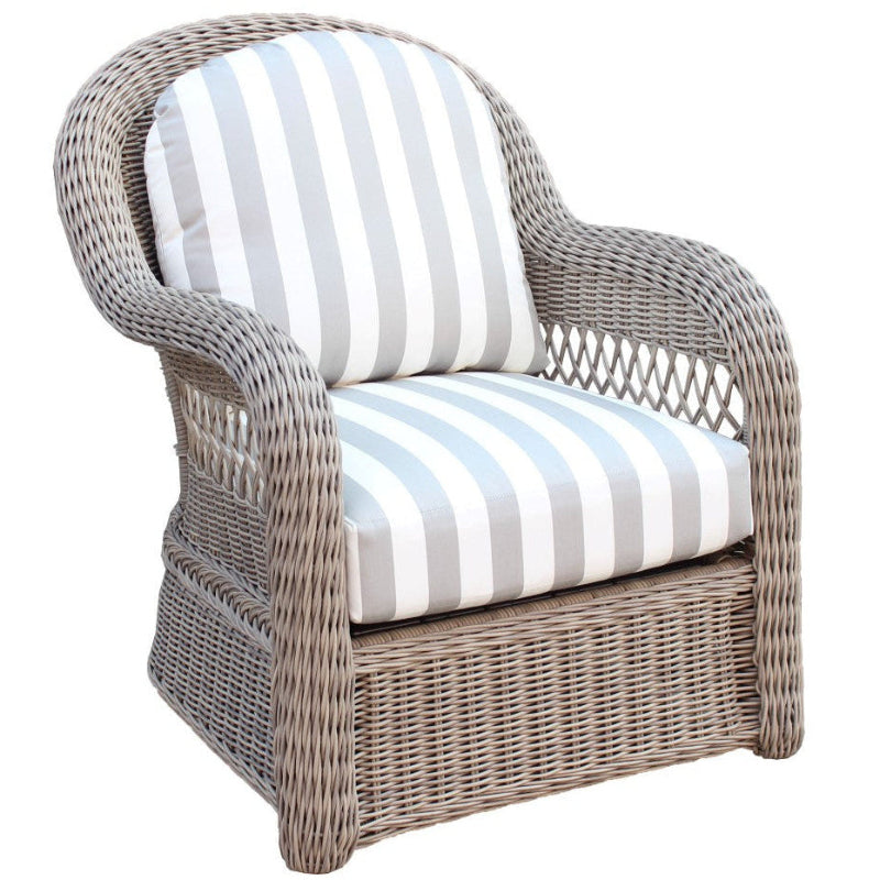 South Sea Rattan Arcadia Wicker Outdoor Lounge Chair