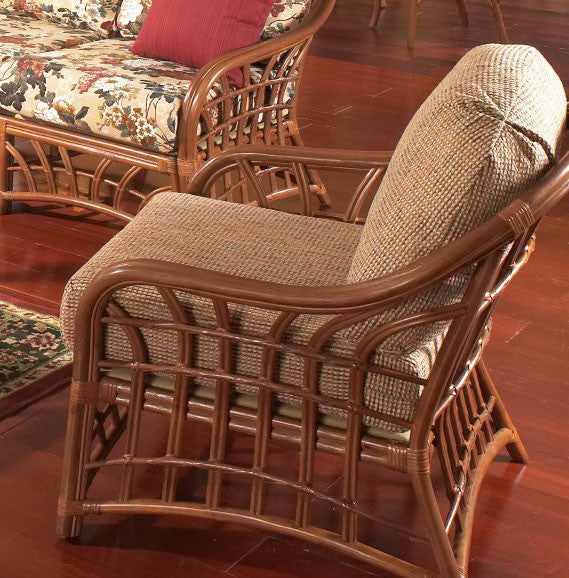 South Sea Rattan New Kauai Indoor Lounge Chair