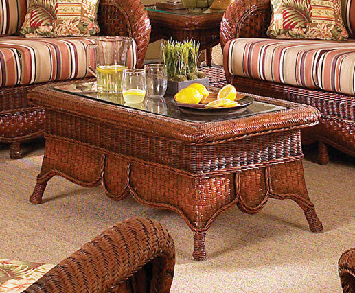 South Sea Rattan Autumn Morning Indoor Wicker Coffee Table