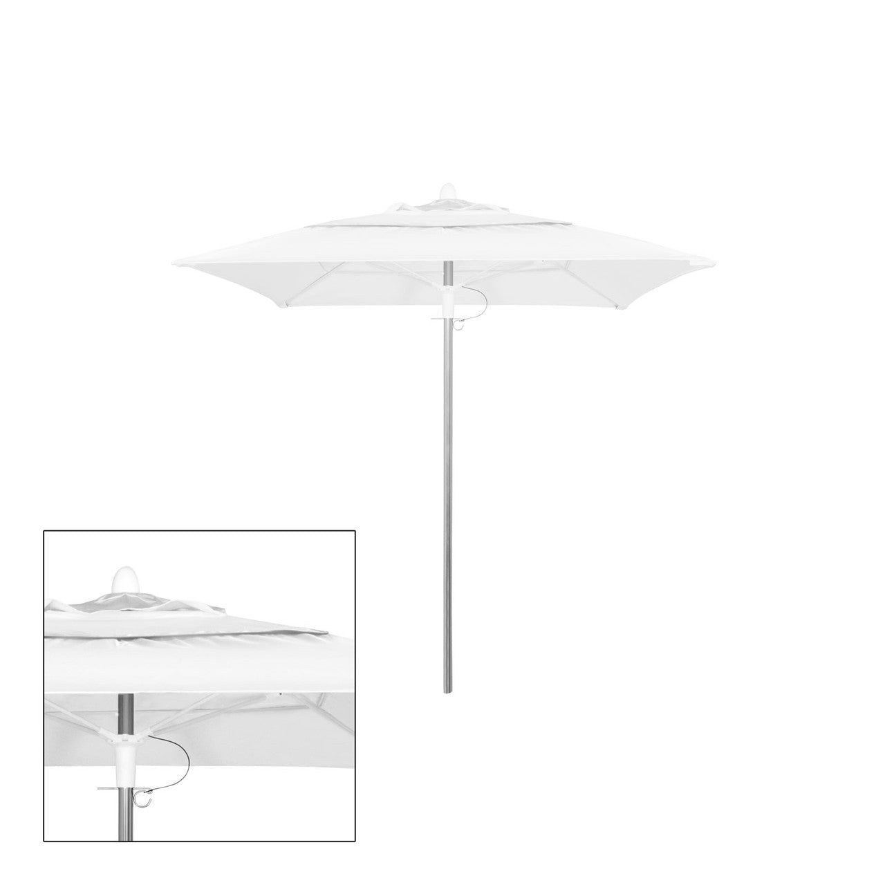 Source Furniture Rio 8' Square Double Vented Canopy