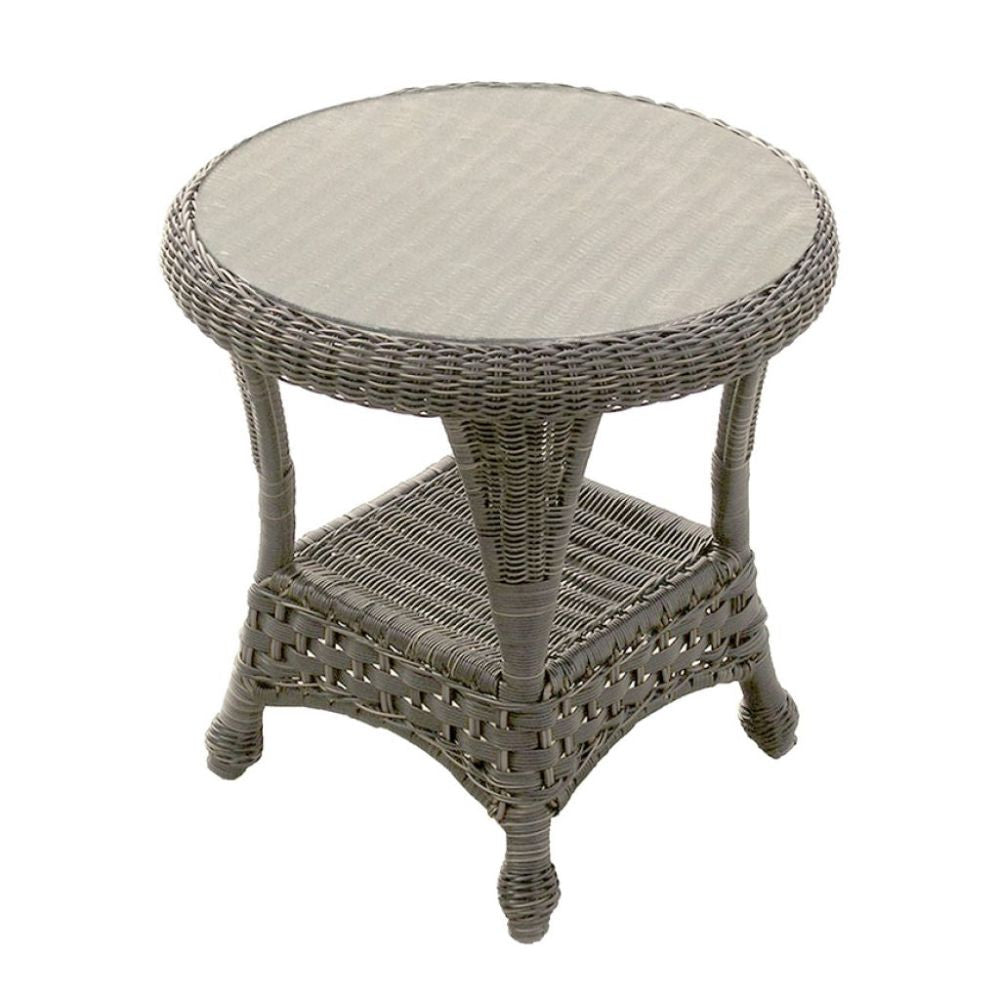 Forever Patio Traverse Round End Table