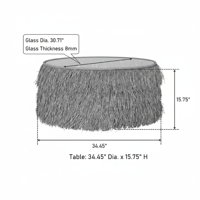 Katalina table dimensions