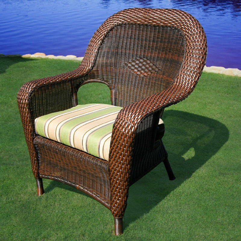 Plastic wicker deals dining chairs