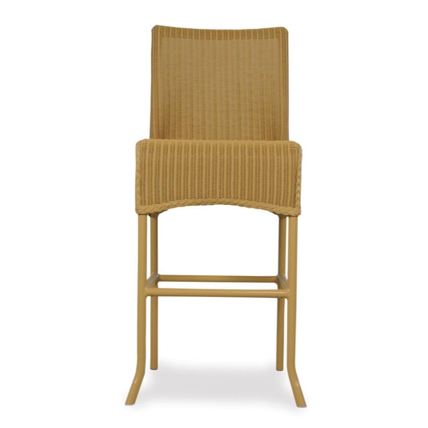 Lloyd Flanders Loom Square Top Bar Stool
