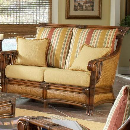 South Sea Rattan Pacifica Indoor Loveseat