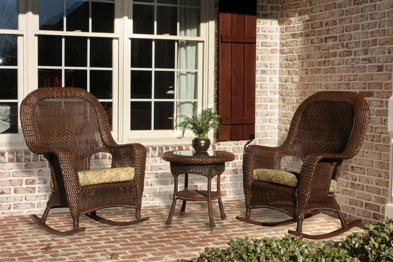 Elegant Wicker Rocking Chairs for Comfortable Stylish Relaxation